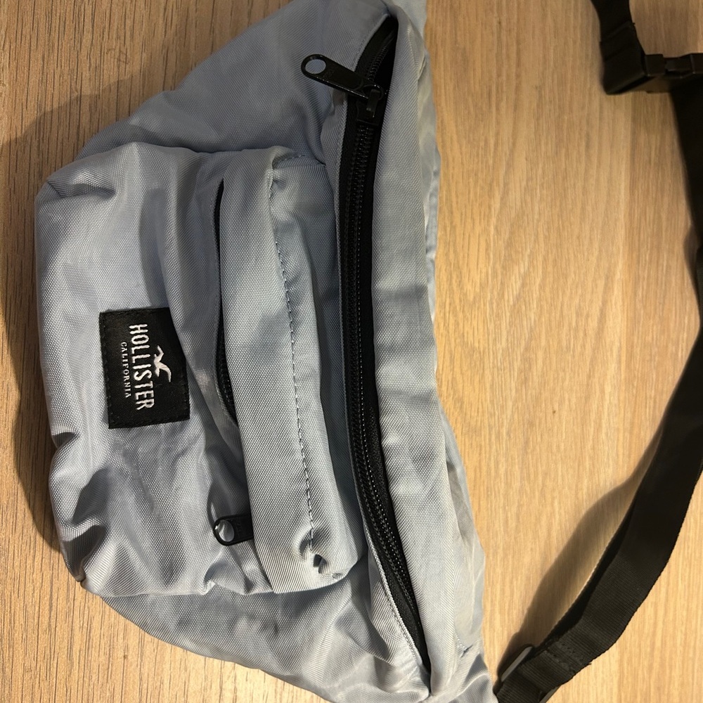 Hollister Gray Belt Bag Minimalist Everyday Essential